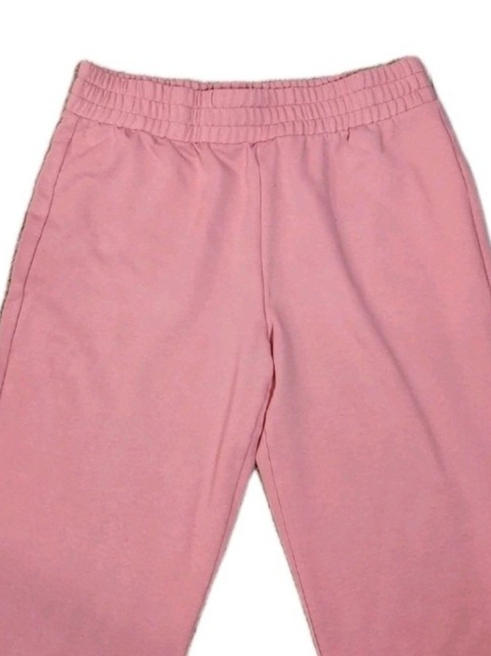 J. Crew Women's Elastic Waist Straight Leg Joggers Pants Size Small Pink NWT - Picture 2 of 4